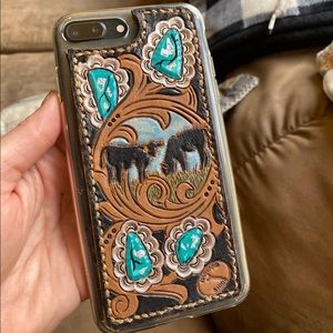 Western Tooled iPhone 8 Phone Case